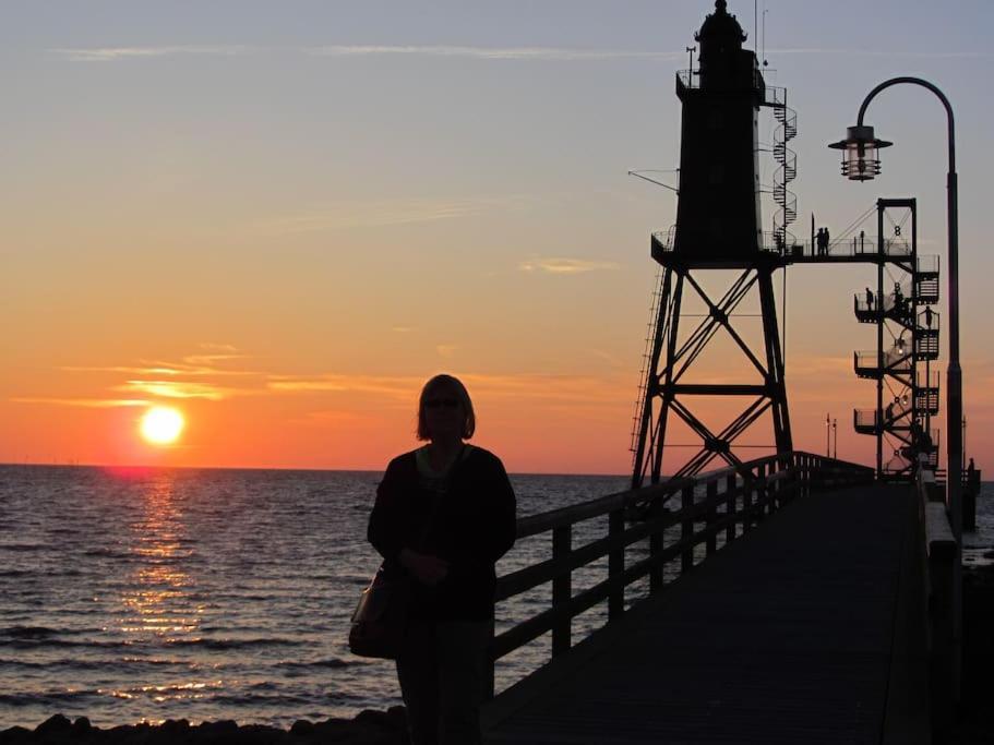Nordsee Und Natur. Gemuetliche Fewo Mit Deichblick โดรุมนอยเฟลด์ ภายนอก รูปภาพ